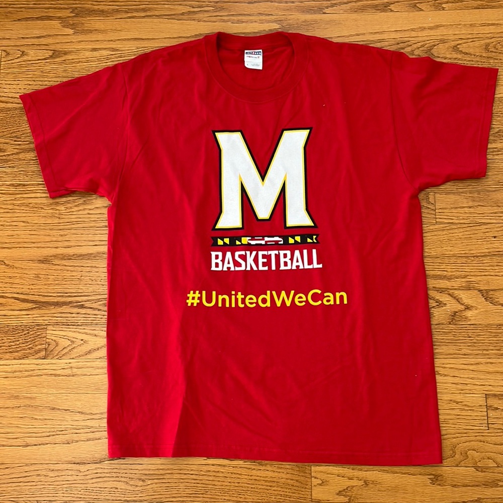 Maryland MD Terrapin TERPS T-Shirt Basketball